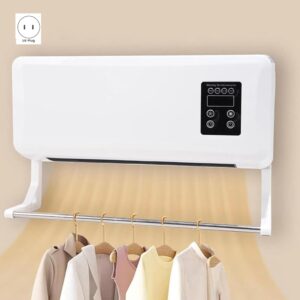 Geuxe Cooling and Heating Dual-Purpose Heater Household Wall-Mounted Electric Heater Small Air Conditioner US Plug