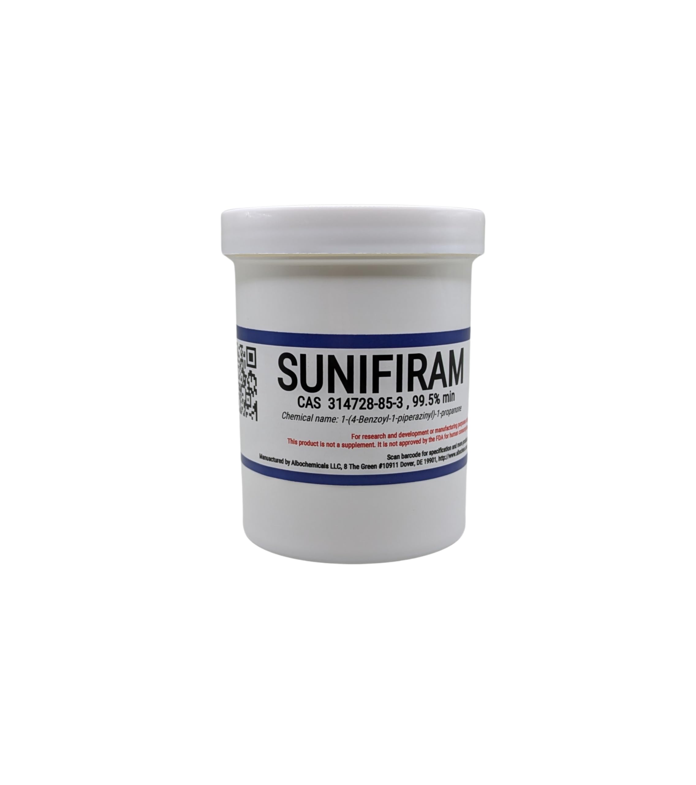 Sunifiram powder, 99% min, 25 grams