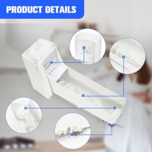 loosoo DA97-14474C Refrigerator Ice Container Bucket Tray Assembly DA97-14474A Compatible with Samsung Ice Maker Bin Parts RF25H/RF263/RF265/RF26J/RF28H/RF28J/RF28K/RF28M/RF28N/RF30H/RF30K/RF31F/RF32F