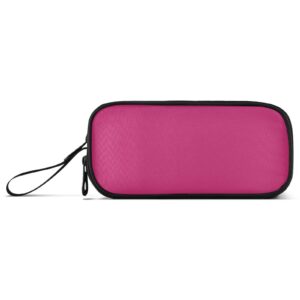 j joysay hot pink pencil case pouch big capacity pencil bags with zipper portable pencil box large pencil case organizer for adults kids teens