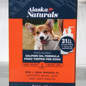 GENERIC WILD ALASKA, SALMON OIL FORMULA, FOOD TOPPER for DOGS, SUPPORTS BRAIN, SKIN and COAT HEALTH, 31 FL OZ