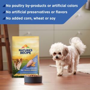 Nature Reciipe Small Breed Grain Free Chicken, Sweet Potato & Pumpkin Recipe, Dry Dog Food, Complete and Balanced Nutrition, 12 lb.