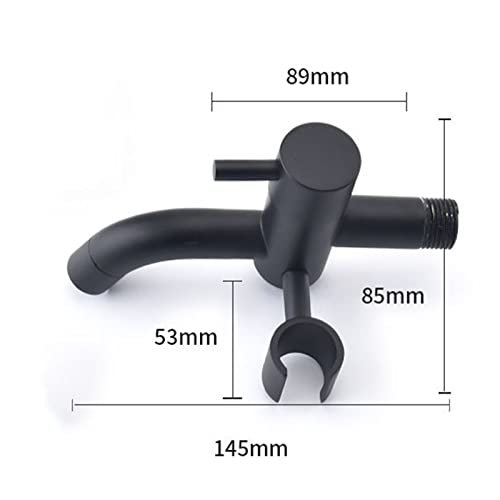 NBAAYIK Bidet Sprayer for Toilet,Bidet Sprayer Kit,Handheld Bidet Toilet Sprayer Jet Sprayer Kit,Bidet Shower Attachment,Bidet Sprayer Kit for Toilet,Bidet Shower Kit,Black A (Black a)