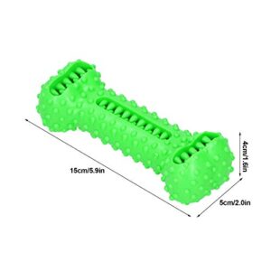 Dog Chew Toy, High Elasticity Pet Dental Care Tool for Dogs for Chewing (Green)