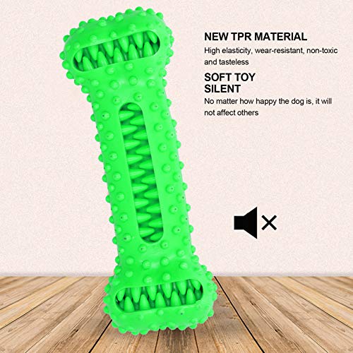 Dog Chew Toy, High Elasticity Pet Dental Care Tool for Dogs for Chewing (Green)