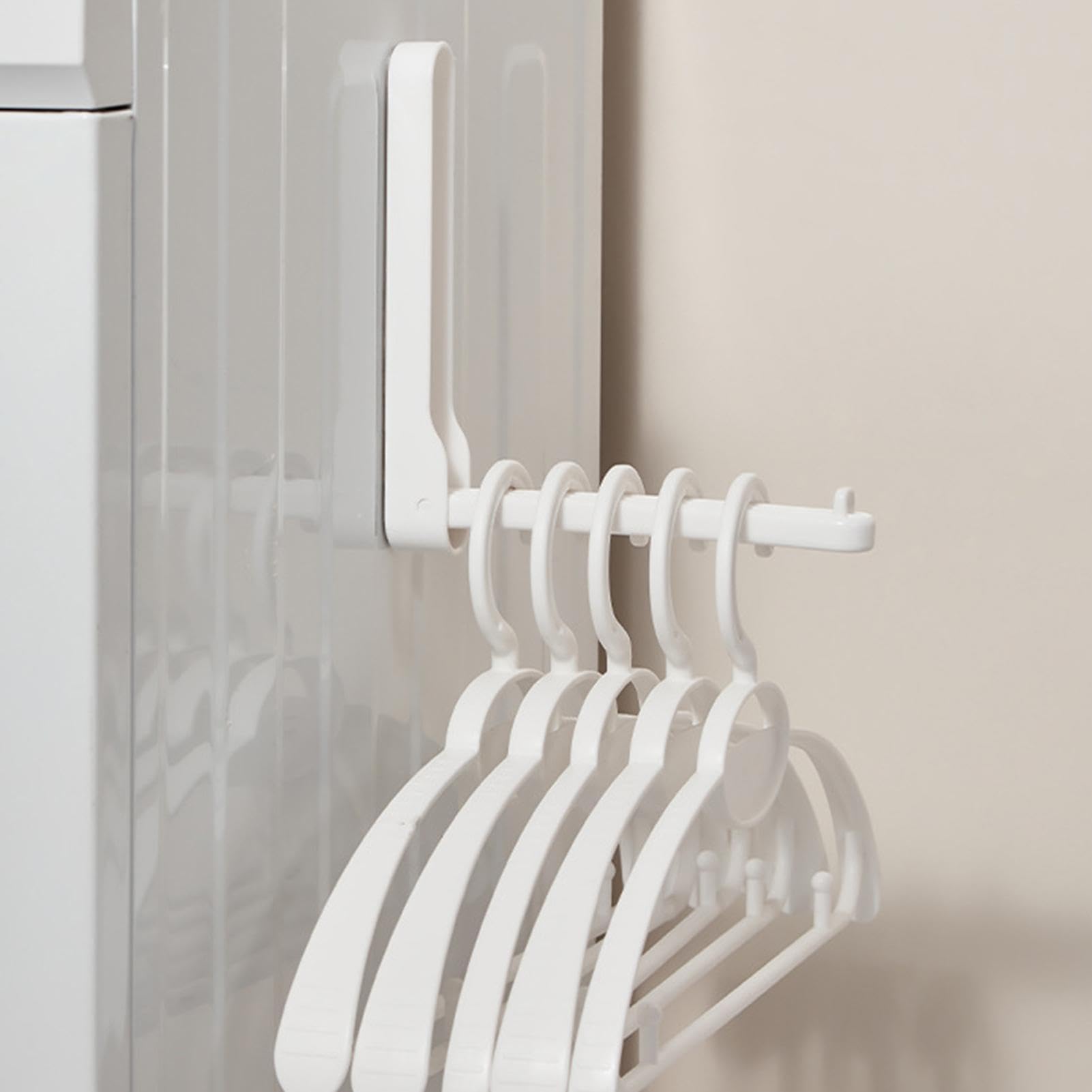 Generic Retractable Clothes Drying Rack - Wall Mounted Drying Rack | Non-Slip Clothes Hanger | Clothes Drying Rack | Folding Indoor and Outdoor Folding Drying Rack Clothing | Retractable Dryer Rack