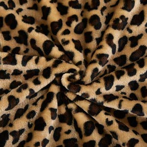 MERRYLIFE Leopard Throw Blanket Decorative Fleece Throw | Ultra-Plush Colorful Girls Boys | Couch Blanket Travel Lap | (40" 50", Cheetah)