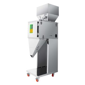 filling machine,10-999g 110v automatic bottle bag packing filling machine weigh filler adjustable filling range 12-15bags/min for tea seed grain with foot pedal usa