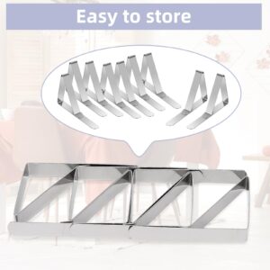 24Pcs Outdoor Picnic Table Clips - High Quality Stainless Steel Tablecloth Clips for Outdoor Tables Picnic Camping,Table Tablecloth Fixing Clips