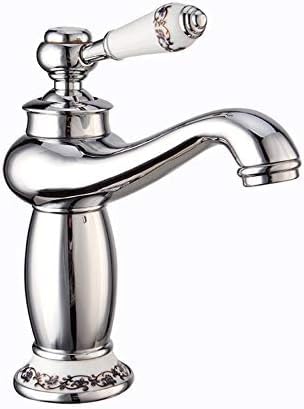 Kitchen & Bath Fixtures Taps Faucet,Hot And Cold Mixer Faucet Kitchen Faucet Bathroom Single Hole Basin Faucet, B,A