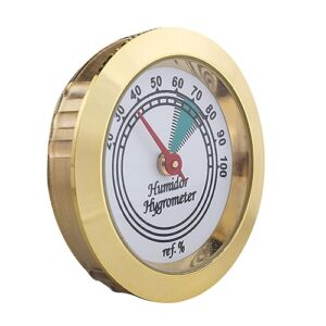 Montesy Stylish Indoors Metal Alloy Humidity Gauge Applicable For Case Accessory With Clear Numbers