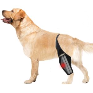 dog knee brace for acl with side stabilizers,splint hinged adjustable support brace for knee cap dislocation, arthritis keeps joint,hip brace of different sizes for cruciate ligament injuries (xs)