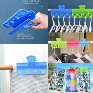 12Pcs Beach Towel Clips and 2Pcs Windproof Clothes Clips,Plastic Chair Clips Towel Holder Large Quilt Pegs Clamps