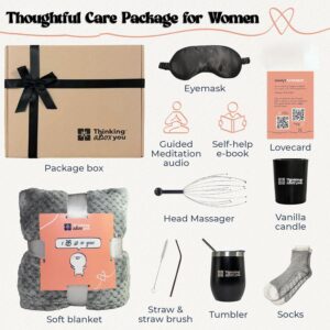 12 pcs - Birthday Gifts for Women - Get Well Gifts for Women - Care Package for Her, Sister, Mom, Best Friend - Gift Basket for Women - Women Gifts for Birthday - Thanksgiving Gift Basket for Women