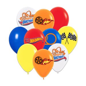 Hot CAR Balloons, Hot Party Supplies, Hot Birthday Decorations, Cars Racer Balloons for Boys and Girls