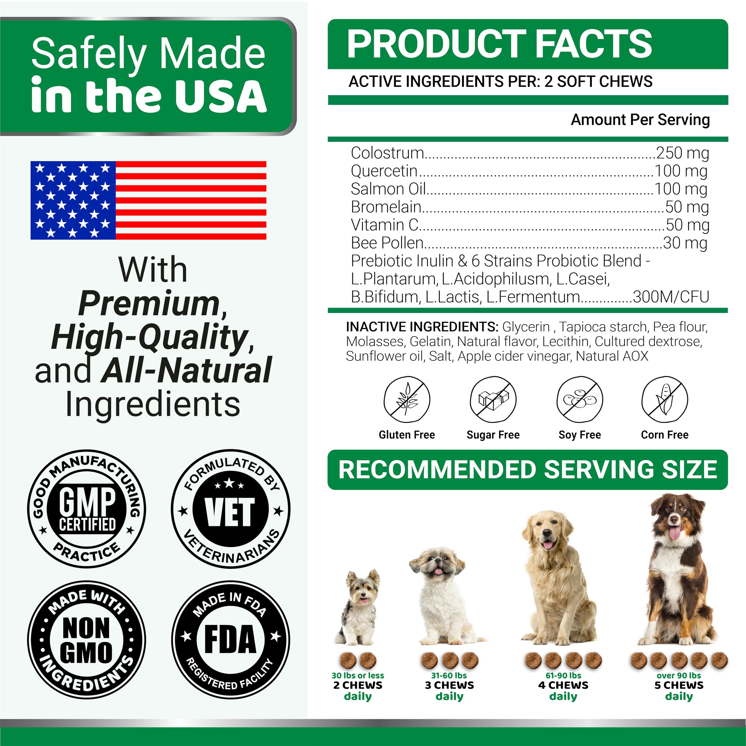 Dog Allergy Relief Chews - Dog Itching Skin Relief Treatment Pills - 170 Treats - Itchy and Paw Licking - Anti-Itch - Dry Skin & Hot Spots Omega 3 Fish Oil Skin & Coat Supplement - Beef Liver Flavor