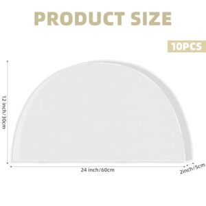 10 Pcs Shoulder Covers 23.2 X 11.6 X 1.9 Inches Breathable Clothes Dust Protectors Suit Shoulder Covers Garment Cover for Hanging T Shirt Jacket Wedding Dress Gown