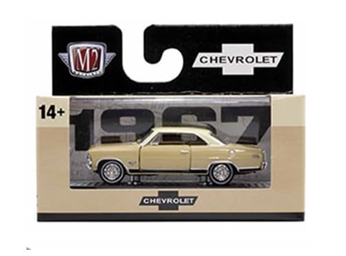 M2 Machines Detroit Muscle 1/64 Scale Diecast 32600-79 1967 Chevy Nova SS R79 24-42