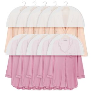 10 pcs shoulder covers 23.2 x 11.6 x 1.9 inches breathable clothes dust protectors suit shoulder covers garment cover for hanging t shirt jacket wedding dress gown