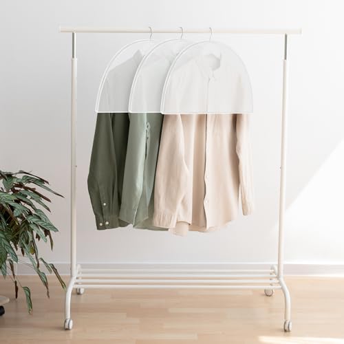 10 Pcs Shoulder Covers 23.2 X 11.6 X 1.9 Inches Breathable Clothes Dust Protectors Suit Shoulder Covers Garment Cover for Hanging T Shirt Jacket Wedding Dress Gown