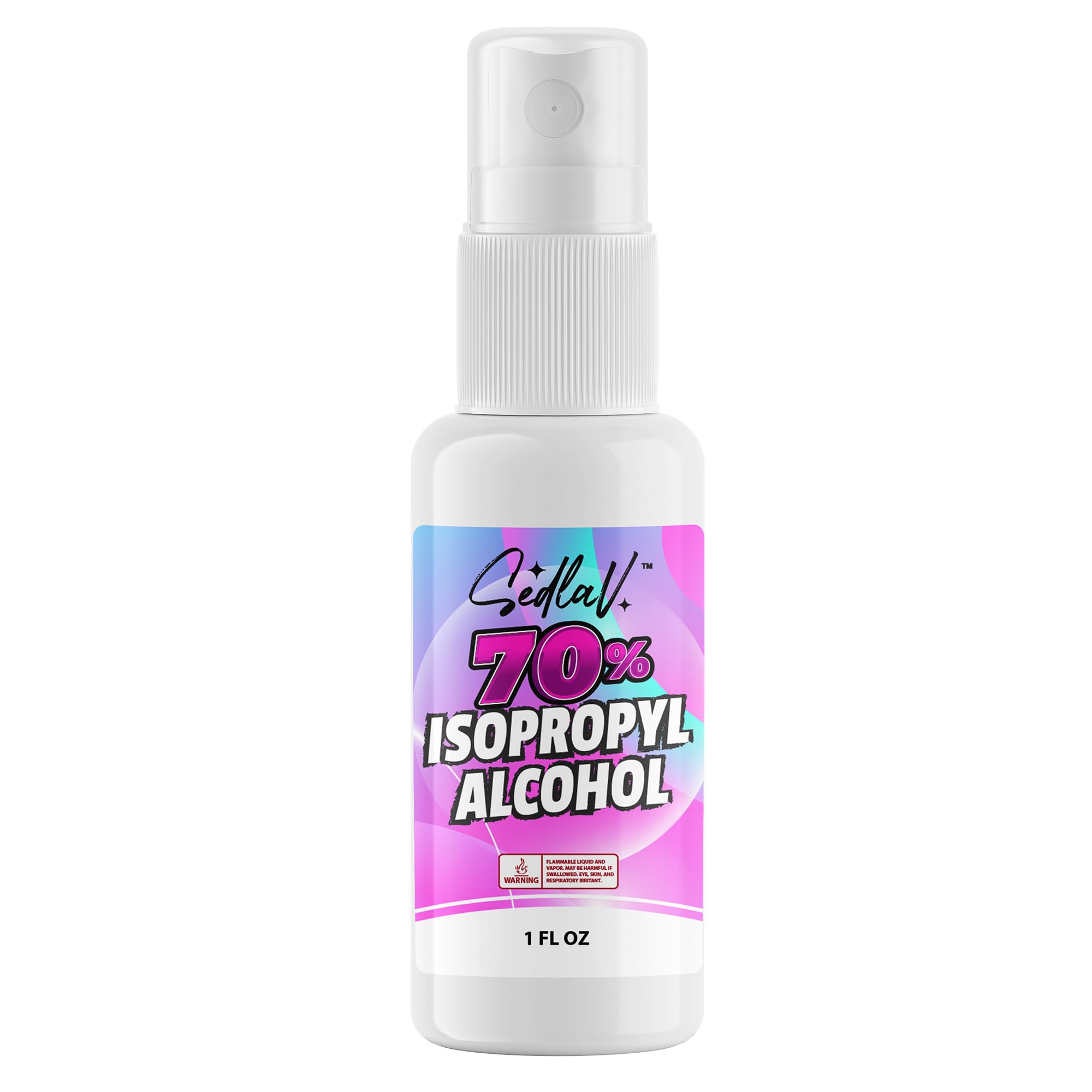 SEDLAV Isopropyl Alcohol 70% Spray Bottle, 70% Isopropyl Alcohol Sprayer, Isopropyl Alcohol Spray Bottles Small, Isopropyl Alcohol 70 Percent Small Bottle, Isopropyl Alcohol Travel Size (1)