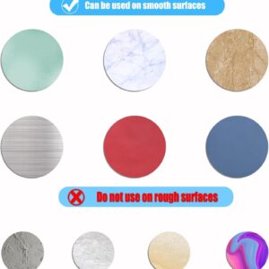 Art Related Blcak 8 Pcs Strong Thickened Sucker Suction Cup Clear PVC Sucker Pads with M6 x 19 Thread Screw Extra Strong Adhesive Glass Suction Holder