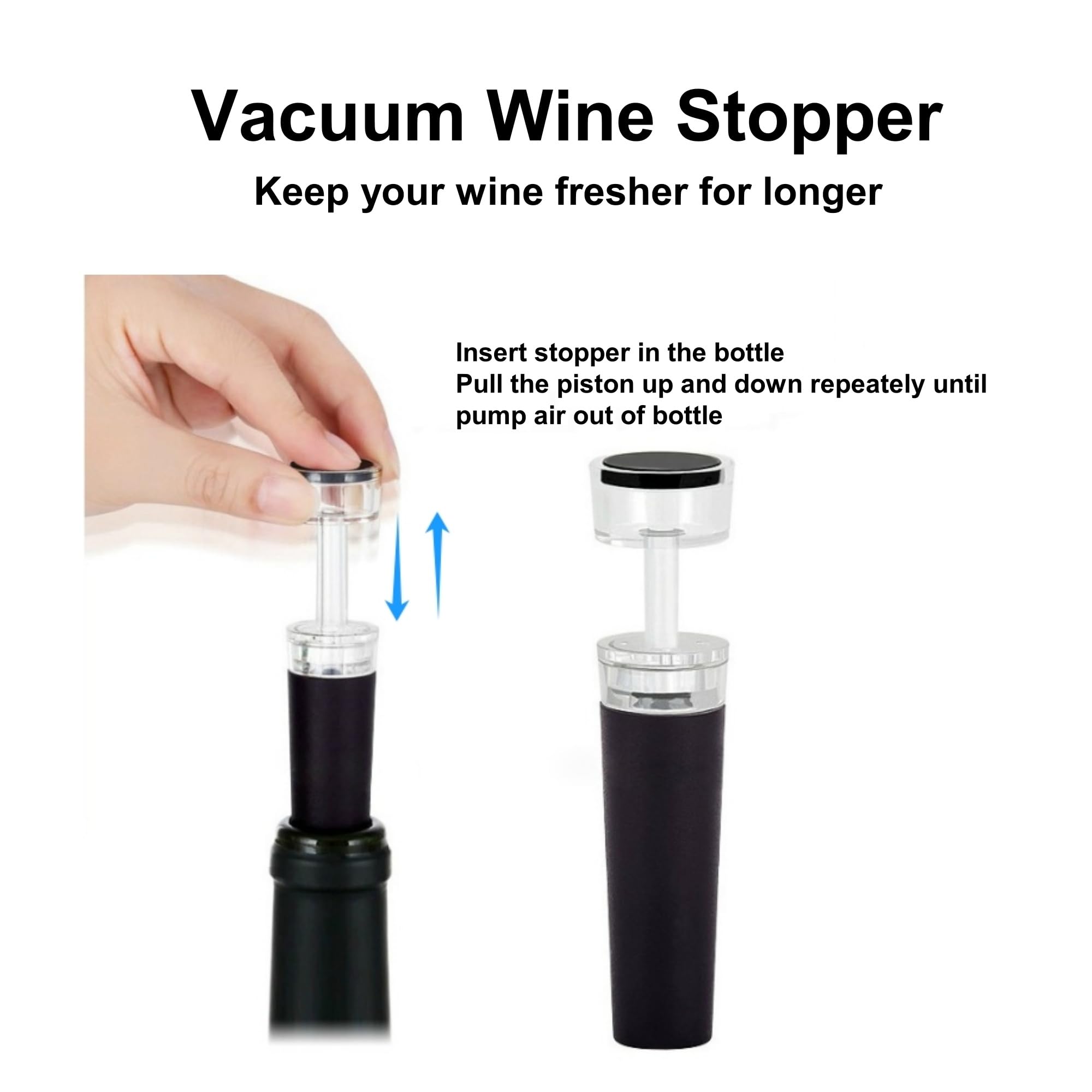 Electric Wine Opener Set with Base, Wine Accessories Set Including Rechargeable Corkscrew Wine Opener, Wine Aerator, Wine Stoppers and Foil Cutter, Perfect Wine Gifts for Wine Lovers