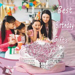 Christmas Ideas Gifts for 14 Year Old Girls, Birthday Gifts for 14 Year Old Girl Blanket 60"x50", Happy 14th Birthday Decorations for Girls, Best 14th Birthday Gift for Girls