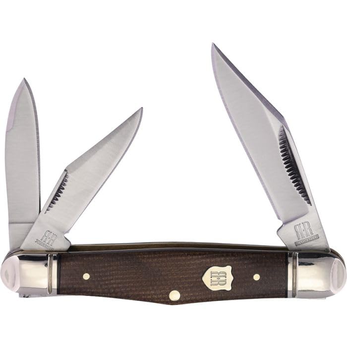 Rough Rider Whittler Tater Skin RR2582, Brown