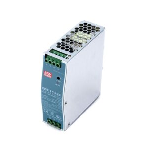 TorqCali EDR-150-24 150W 24V 6.5A Single Output Industrial DIN Rail Power Supply, Constant Current Limiting, Overload & Overvoltage Protection