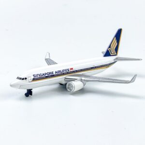 AVIAMUSE Singapore Airplane Model, Single Plane Die-cast Model Airplanes Planes Aircraft Suitable for Collection & Christmas, Birthday Gifts