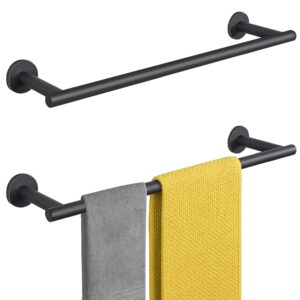 ulibermagnet magnetic towel holder, magnetic towel bar holder with adjustable length, non-slip magnetic towel rod rack for refrigerator, oven, dishwasher, laundry (2 pack)