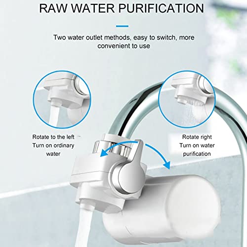 MAKEJ Household Bath Water Purifier Washing Machine Rain Shower Front Water Heater Filter To Remove Kitchen Tap Household Water(D)