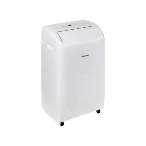 Hisense 8,000 BTU Portable Air Conditioner with Dual Hose & Inverter, 350 Sq Ft, Wi-Fi, ConnectLife App for Google and Alexa, 3 operating modes, Noise 42 dB(A) - HAP0824TWD (Renewed)