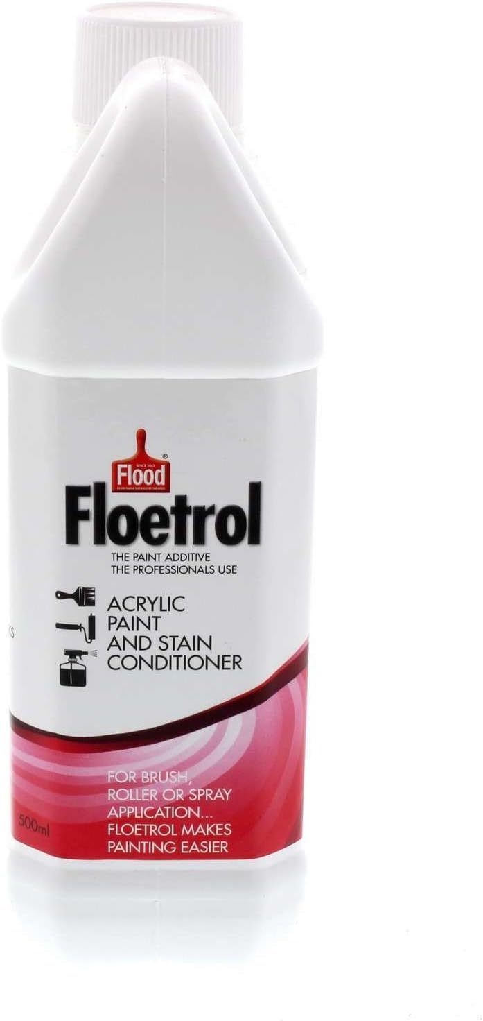 Flood Floetrol Acrylic Paint Additive and Stain Conditioner | Keeps Paint Flowing | Made in Australia (16.91 Fl Oz (500 ml))