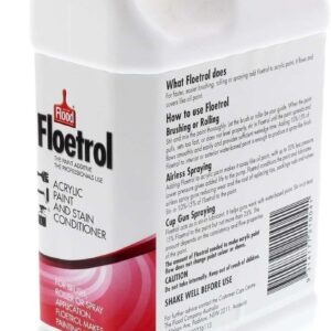 Flood Floetrol Acrylic Paint Additive and Stain Conditioner | Keeps Paint Flowing | Made in Australia (16.91 Fl Oz (500 ml))