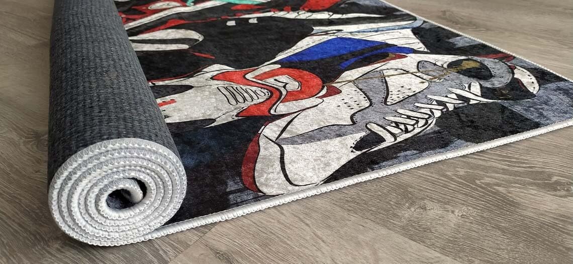 Generic Sneakers Rug, Sneakers, Shoes Rug, Street Rug, Cool Rug, Sneakers Decor Rug, Sneaker Art, Fashion Street Rug, 5.2 x 7.5 feet, Colourful