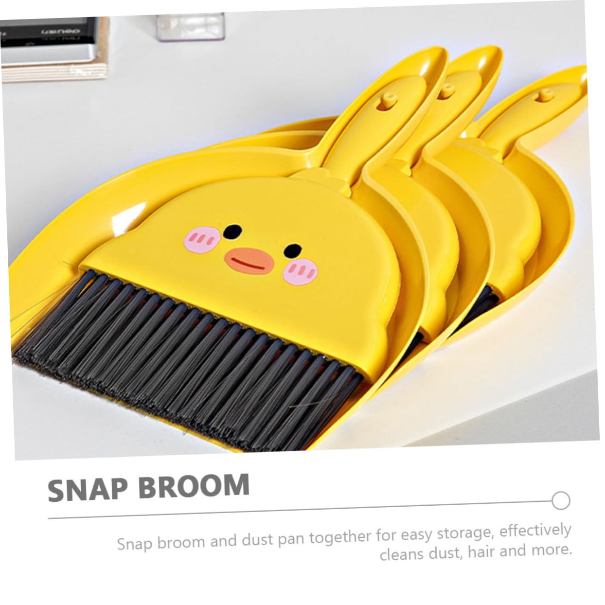 Ipetboom 8 Sets Mini Broom Set Desktop Cleaning Broom Small Dustpan Practical Cleaning Broom Pet Cleaning Brush Mini Garbage Container Mini Desktop Broom Tabletop Dust Pan Desk Dust Pan