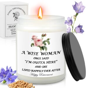 retirement gifts for women, retirement candle, retirement gifts, best retirement gifts, farewell gifts for coworkers, nurse retirement gifts for women, teacher retirement gifts for women