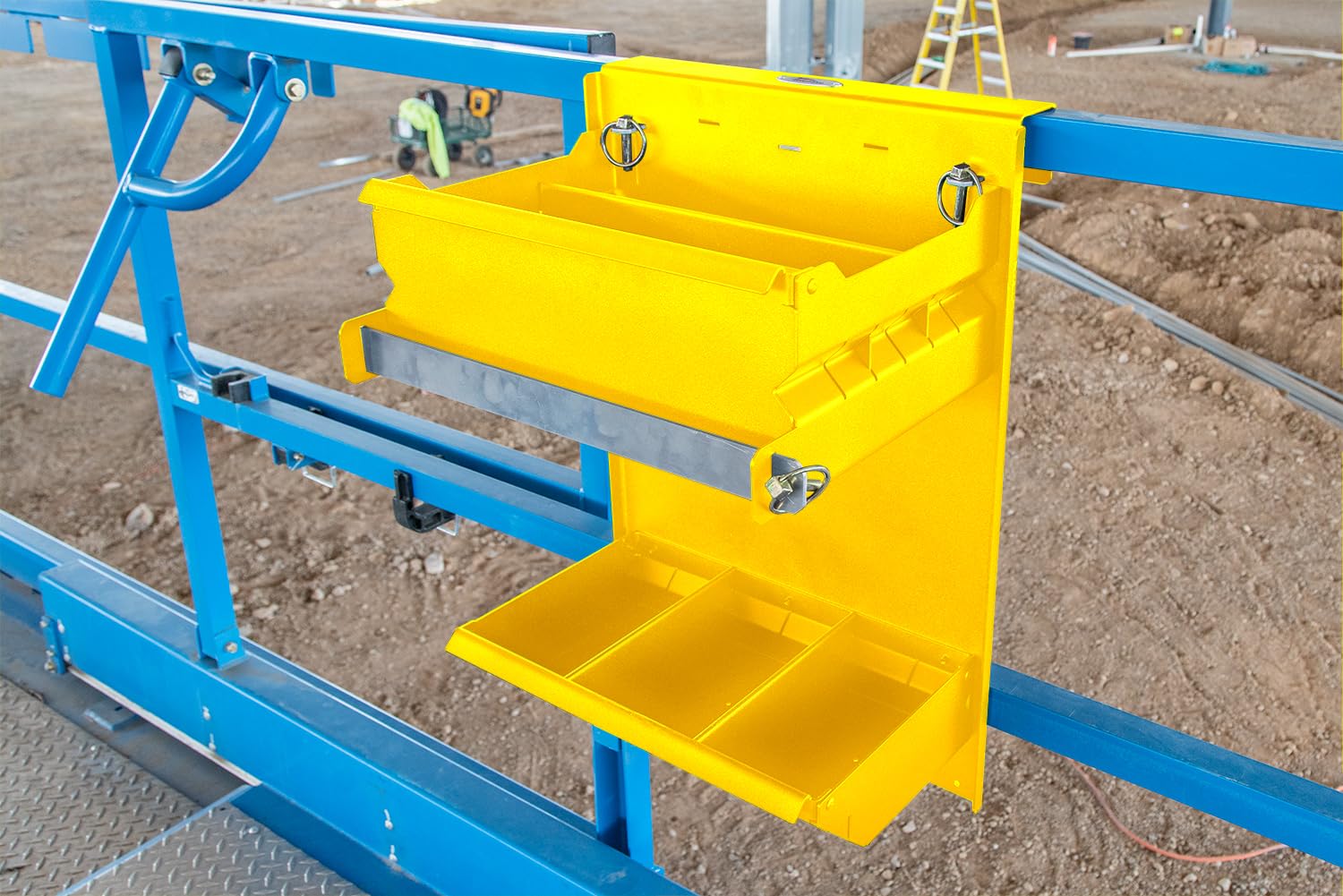 Scissor Lift Organizer | OSHA Compliant Toolbox with Dividers