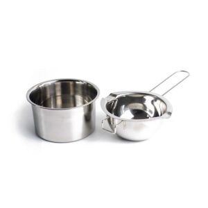 Beuiouer Chocolate Melting Pot (304 Stainless Steel) 400Ml Double Boiler Butter