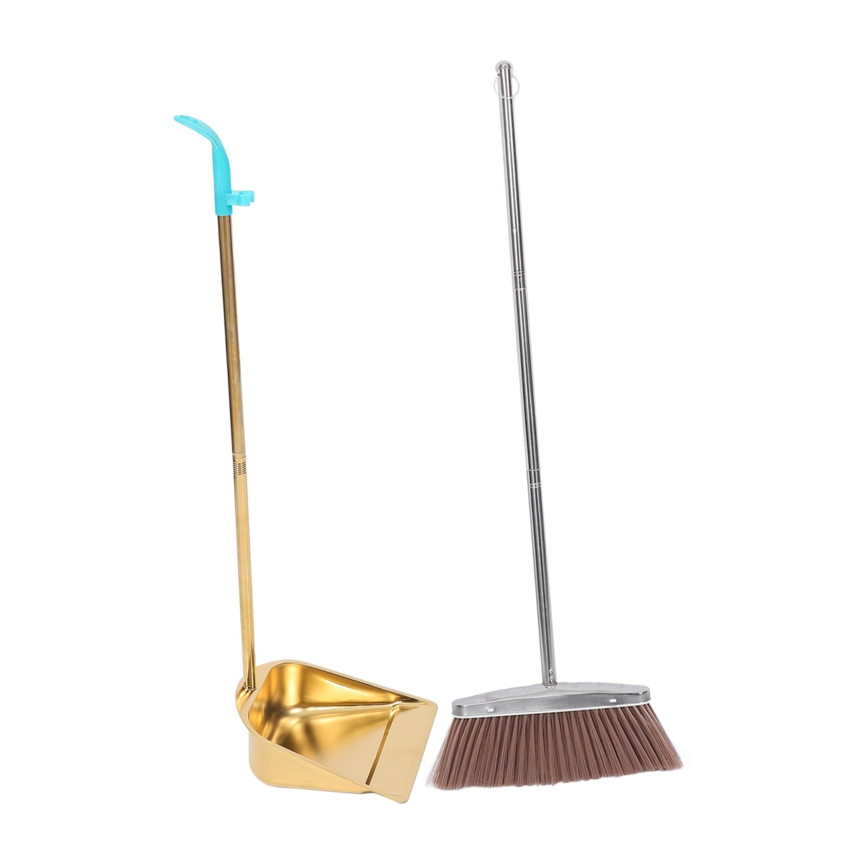 Amosfun 1 Set Dustpan Set Dustpan and Broom Office Broom Home Supplies Broom and Dustpan Convenient Dustpan Kit Dustpan with Broom Dustpan for Office Household Broom Kit Broom Dustpan