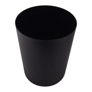 YLMZA 5 Gallon Trash Can, Plastic Office Trash Can, Black Matte