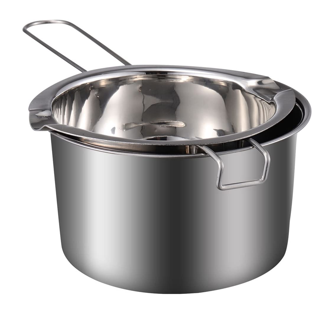 Beuiouer Chocolate Melting Pot (304 Stainless Steel) 400Ml Double Boiler Butter