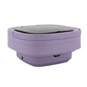 Portable washing machine,Mini Washer, 2.91Gal foldable Mini Washing for Dormitories Hotel RV Travel Wash Machine (Purple)