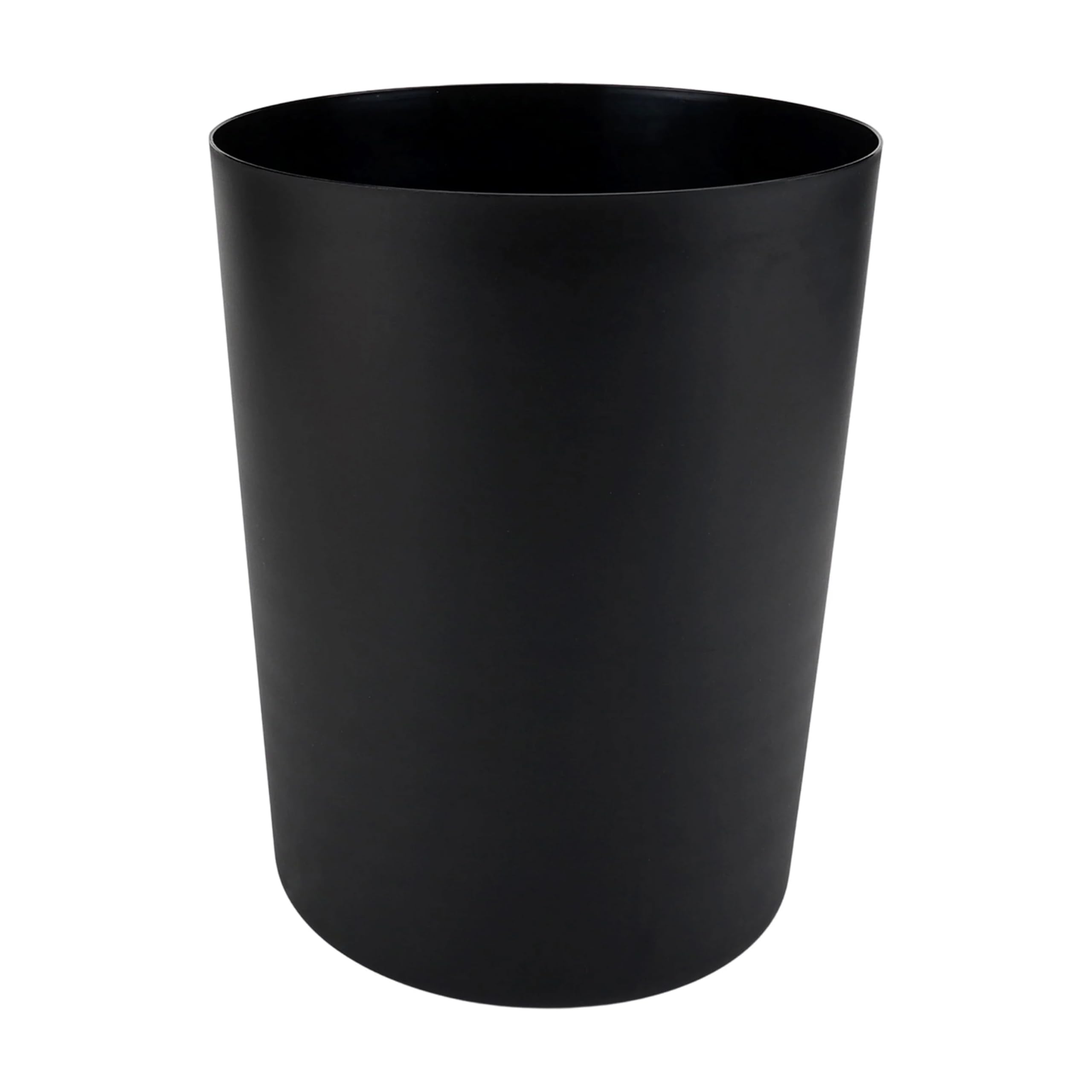 YLMZA 5 Gallon Trash Can, Plastic Office Trash Can, Black Matte