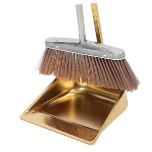 Amosfun 1 Set Dustpan Set Dustpan and Broom Office Broom Home Supplies Broom and Dustpan Convenient Dustpan Kit Dustpan with Broom Dustpan for Office Household Broom Kit Broom Dustpan