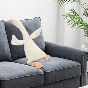 Goose Stuffed Animal 15.7 Inch, Soft Duck Plush Toys, Cute Swan Hugging Pillow for Boys, Girls and Kids Party Favors for Adults and Children to Cuddling, Sleeping and Room Decoration