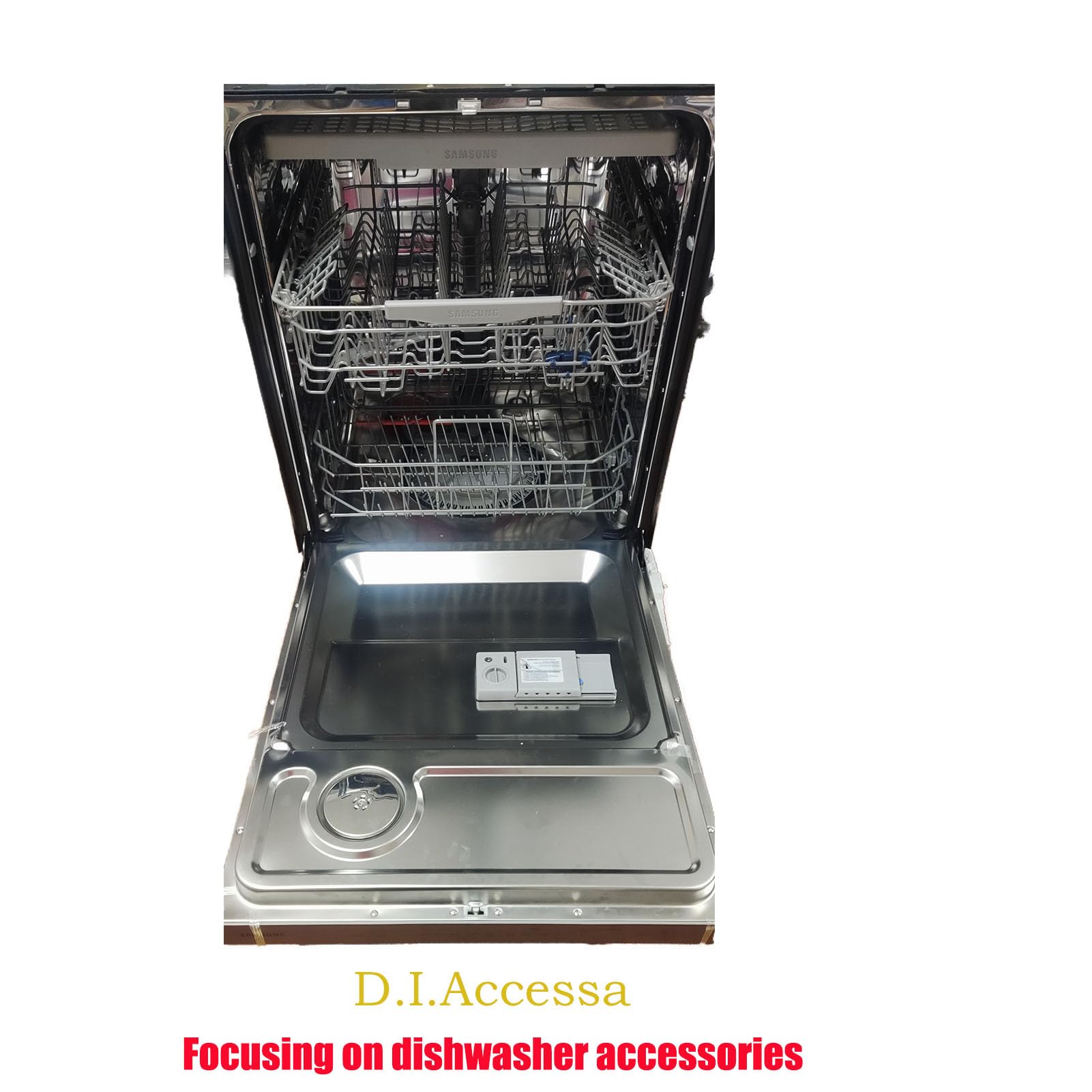 D.I.Accessa DD81-02238A Base Floating with float switch DD81-02239A Compatiable for Samsung Dishwasher DW80R2031 Series (Match For DD81-02243A Cover- Floating）