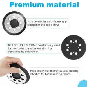 4pcs ATQYZLM Premium Metal Backed Orbital Sander Replacement Pad for DeWalt DWE6421 6421K DWE6423 6423K DCW210B，Upgrade 5 inch 8 Hole Hook Sander Pad for DeWalt DWE64233 N329079 and Easy to Install